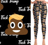 Poop Emoji Trump Leggings - Smarty Pants Boutique NH