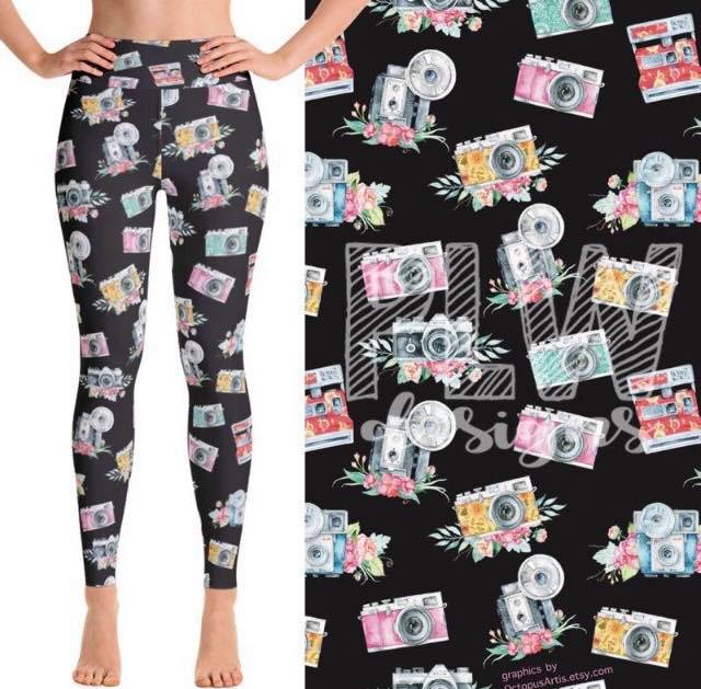 Camera  Leggings - Smarty Pants Boutique NH