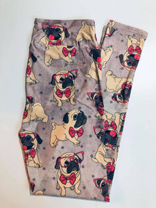 Pug Leggings - Smarty Pants Boutique NH