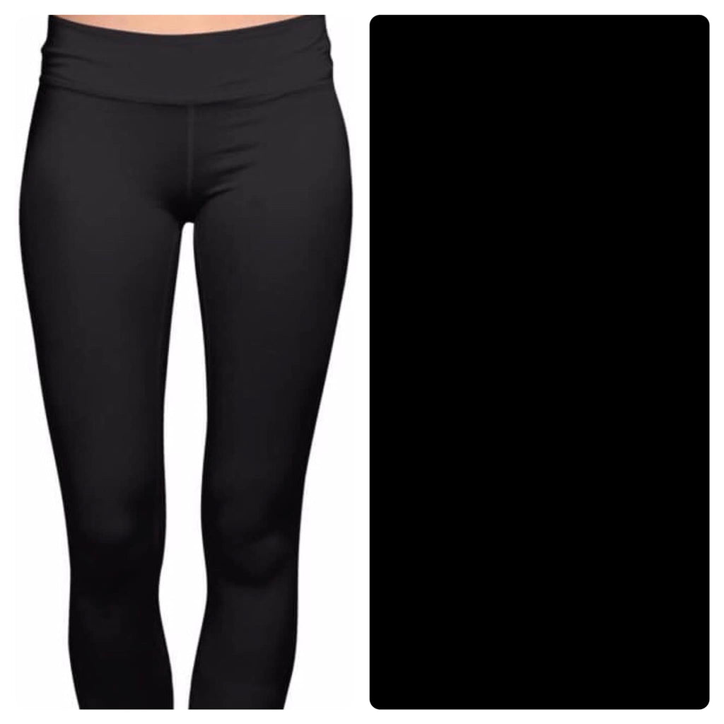 Solid Black Leggings - Smarty Pants Boutique NH
