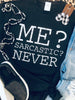 Sarcastic Tee - Smarty Pants Boutique NH