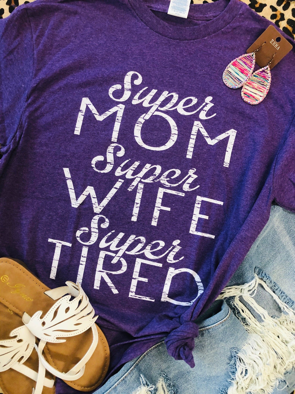 Super Mom Tee - Smarty Pants Boutique NH