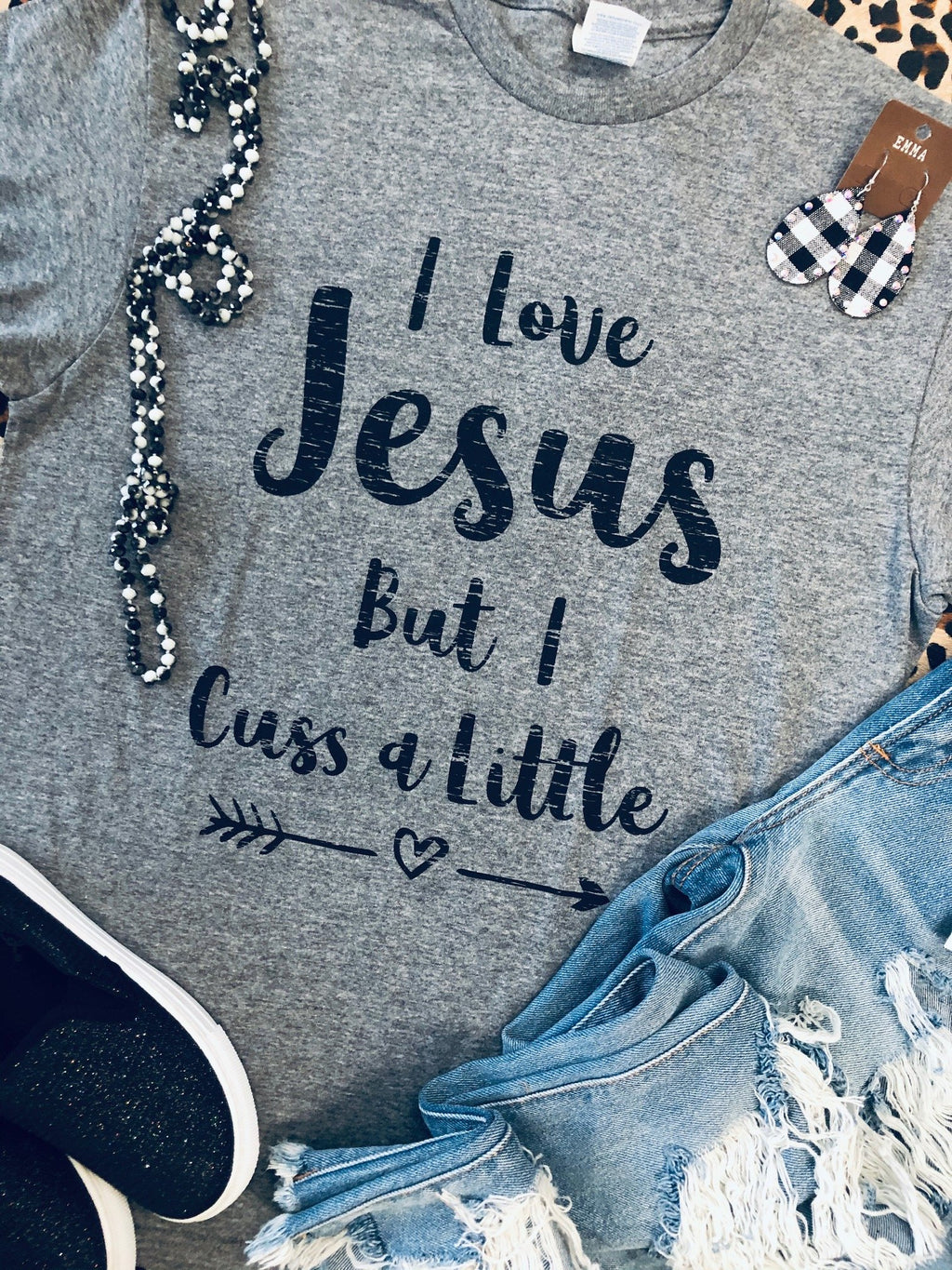 I Love Jesus Tee - Smarty Pants Boutique NH