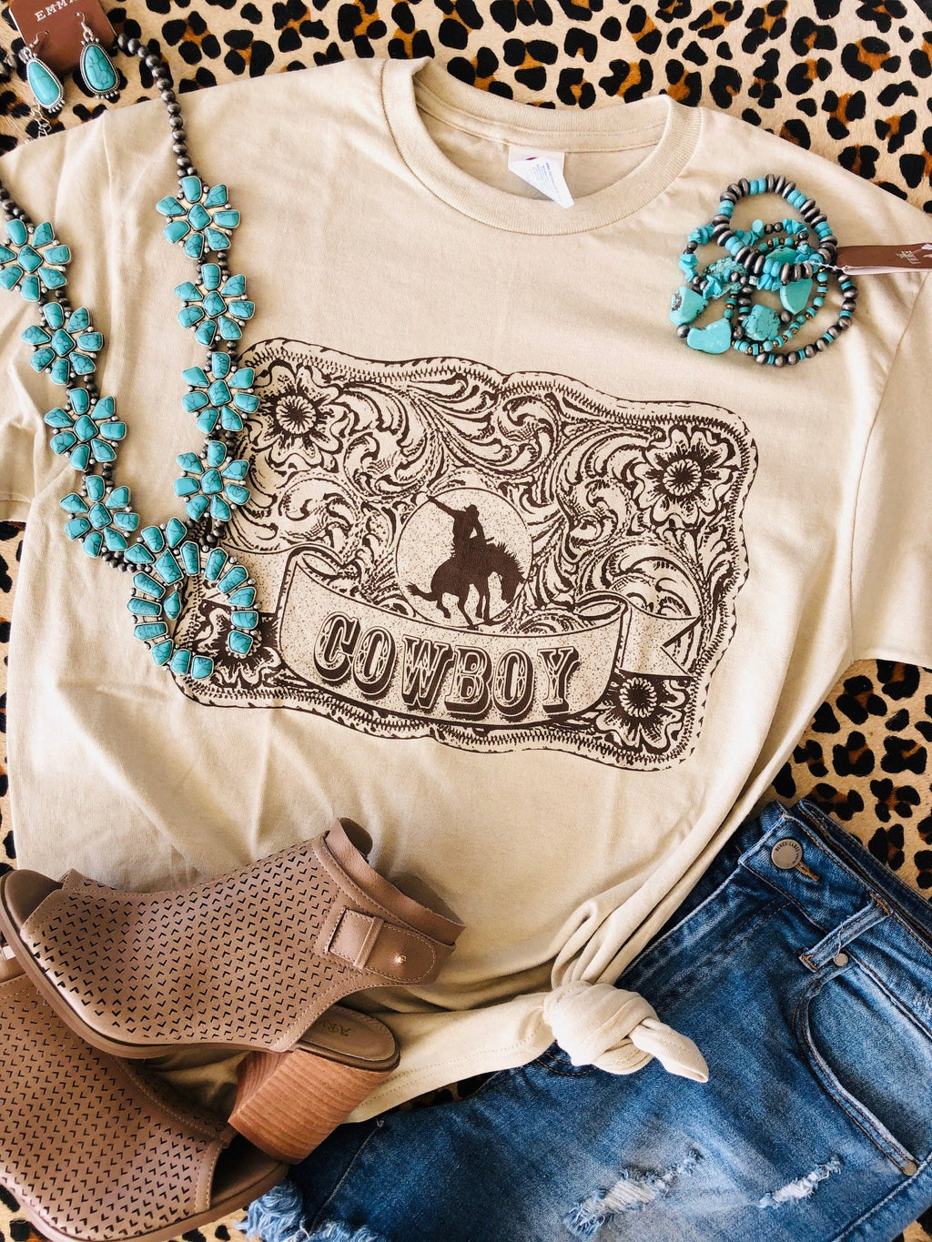 Cowboy Tee - Smarty Pants Boutique NH