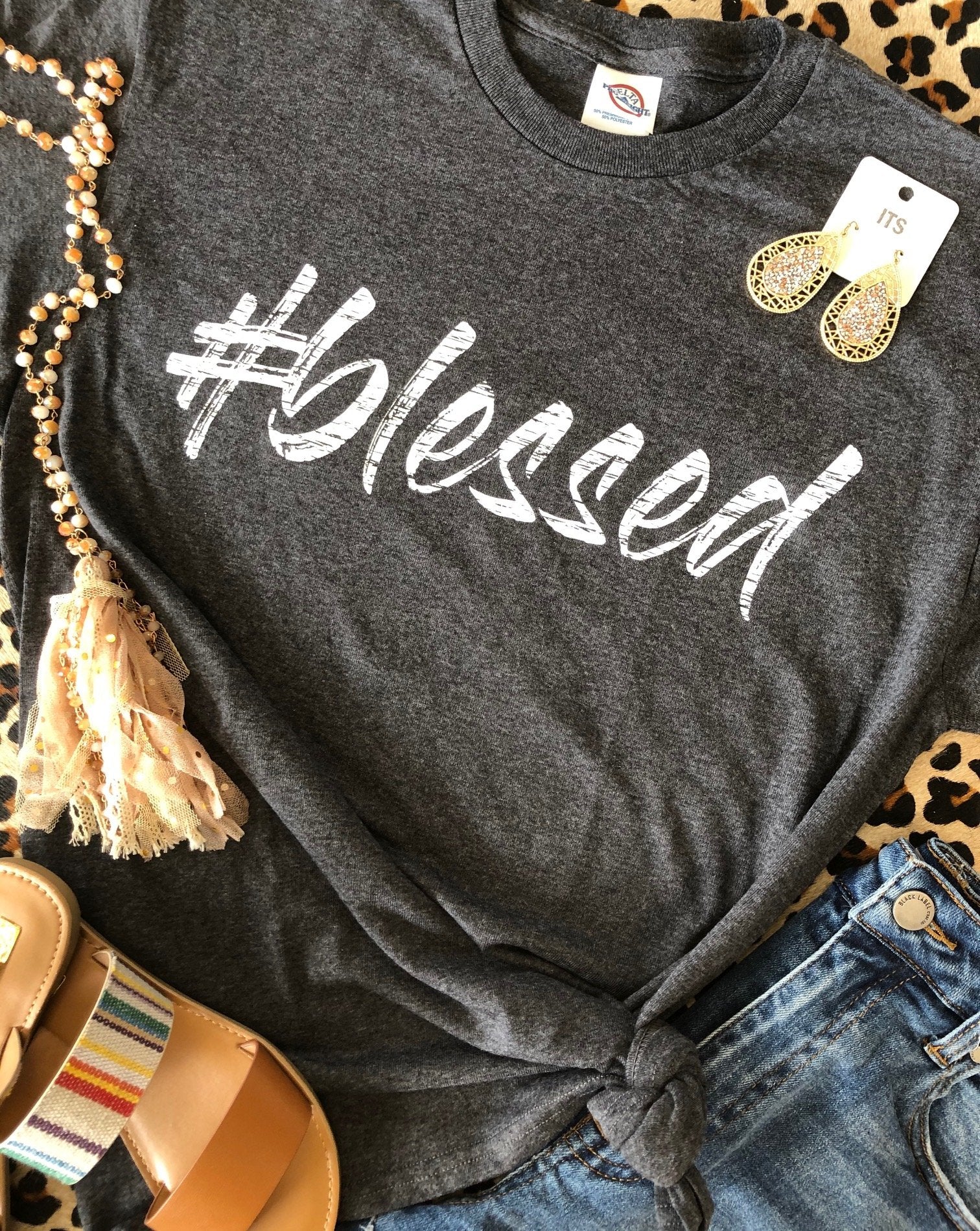 #Blessed Tee - Smarty Pants Boutique NH