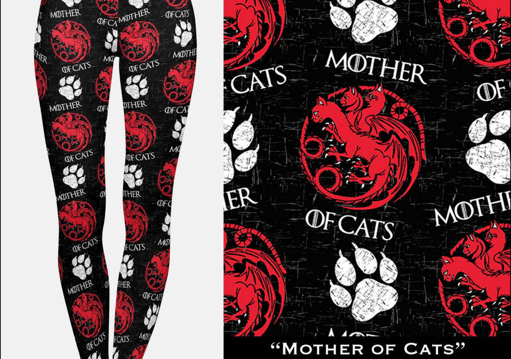 Mother of Cats Leggings - Smarty Pants Boutique NH