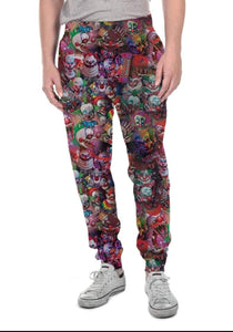 Killer Clowns Leggings, Full and Capri Joggers - Smarty Pants Boutique NH