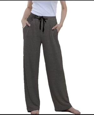 Solid Charcoal Grey Joggers and Lounge Pants - Smarty Pants Boutique NH