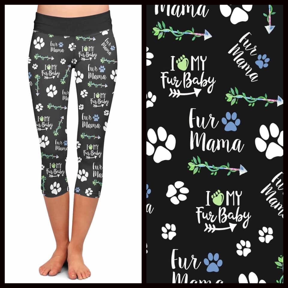 Fur-Mama Capris - Smarty Pants Boutique NH
