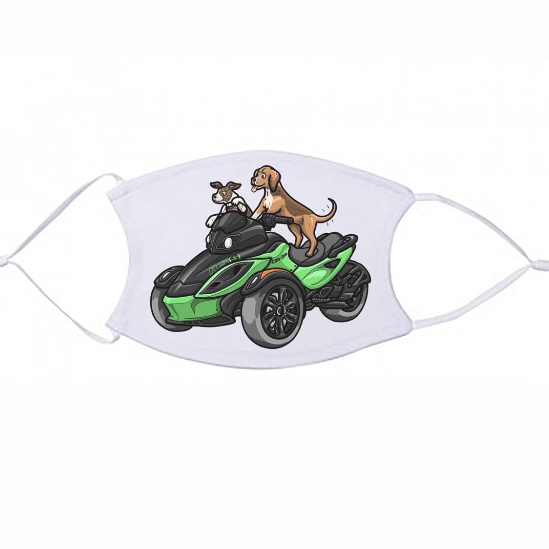 On Sale $8.00 In Stock  Fabric Facial Shields with Pocket for Filter - Smarty Pants Boutique NH