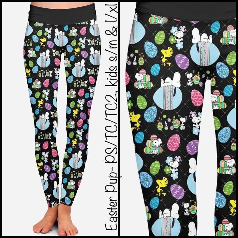 Easter Pup Leggings - Smarty Pants Boutique NH