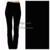 Solid Black Yoga Pants  Leggings - Smarty Pants Boutique NH