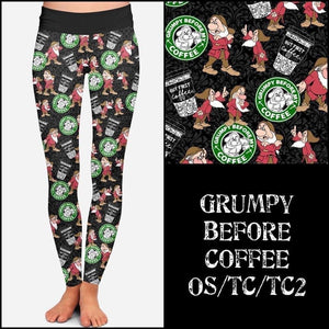 Grumpy Before Coffee Leggings – Smarty Pants Boutique NH