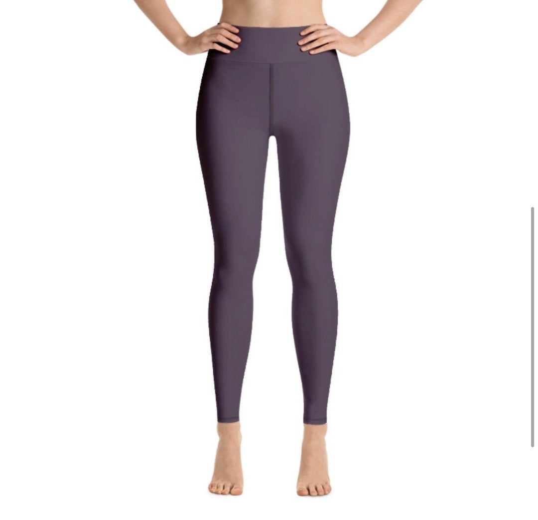 Solid Plum Leggings - Smarty Pants Boutique NH