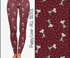 Love Pup Leggings - Smarty Pants Boutique NH