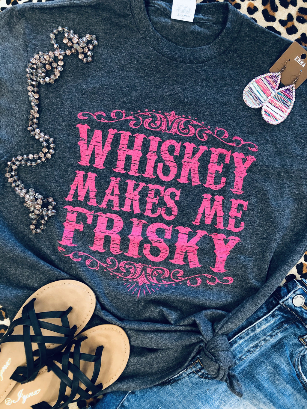 Whiskey Makes Me Friskey - Smarty Pants Boutique NH