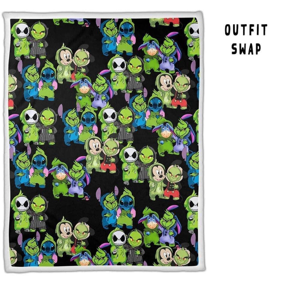 An Outfit Swap Minky Blanket - Smarty Pants Boutique NH