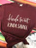 Kinda Sweet Kinda Savage Tee - Smarty Pants Boutique NH