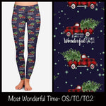 Wine Glass & Bottle Leggings - Smarty Pants Boutique NH