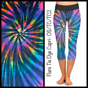 Tye Dye Capris - Smarty Pants Boutique NH